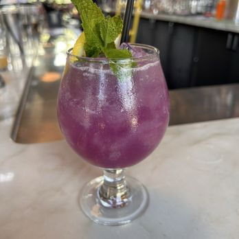 Grandma Bob's - Lavender cocktail - Pizza Near Me - Detroit, Michigan