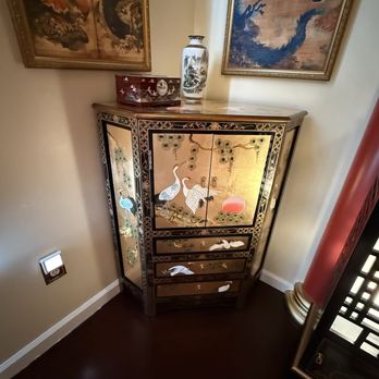 Oriental Furnishings - Gold lacquer corner cabinet - Furniture Stores Near Me - Norwalk, Connecticut Oriental Furnishings - Gold lacquer corner cabinet - Furniture Stores Near Me - Norwalk, Connecticut