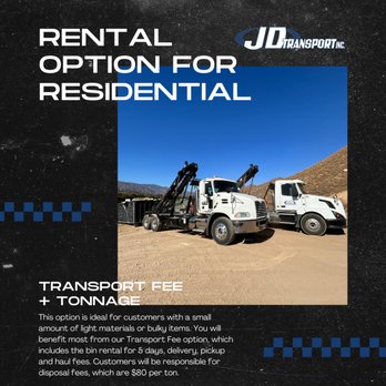JD Transport - Dumpster Rental Near Me JD Transport - Dumpster Rental Near Me