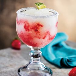 Cheddar's Scratch Kitchen - Strawberry Texas Frozen Swirl: Frozen Texas Margarita swirled with strawberries.