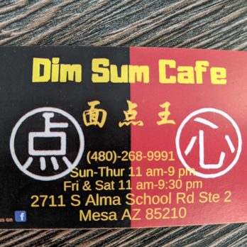 Dim Sum Cafe - Info - Dim Sum Near Me - Mesa, Arizona