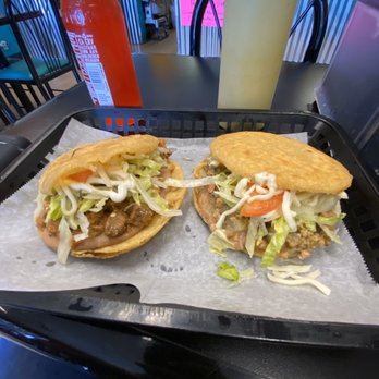 Taqueria Los Jaimes - 2 gorditas (1 pastor, 1 picadillo) - Mexican Near Me - Houston, Texas Taqueria Los Jaimes - 2 gorditas (1 pastor, 1 picadillo) - Mexican Near Me - Houston, Texas