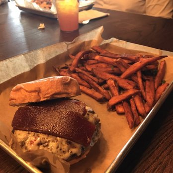Boss Tapas Burger & Brew - The Benny with cream cheese and guava jam is a popular one - Burgers Near Me - Hialeah, Florida