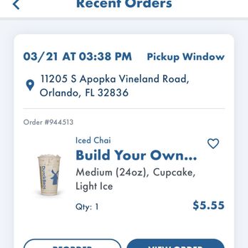 Dutch Bros Coffee - My order - ordered a Medium, received a Small. - Juice Bars & Smoothies Near Me - Orlando, Florida