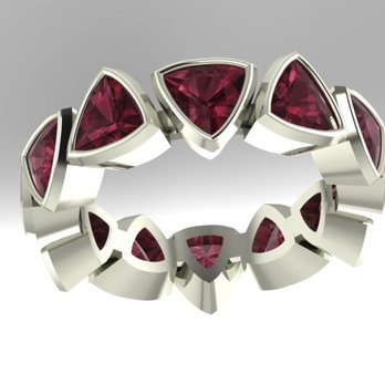 Dee Taylor Designs - Eternity rings in all shapes and sizes! - Jewelry Near Me - Arlington Heights, Illinois