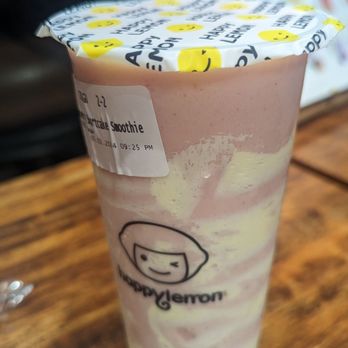 Happy Lemon - K5. Strawberry Shortcake Smoothie (l) - Bubble Tea Near Me - Tukwila, Washington Happy Lemon - K5. Strawberry Shortcake Smoothie (l) - Bubble Tea Near Me - Tukwila, Washington