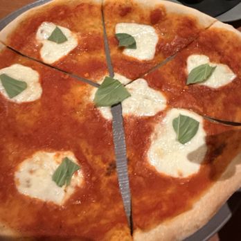 The Italian Kitchen - Their version of a margarita pizza. $22. No way.  Returned it - Cocktail Bars Near Me - Dallas, Texas