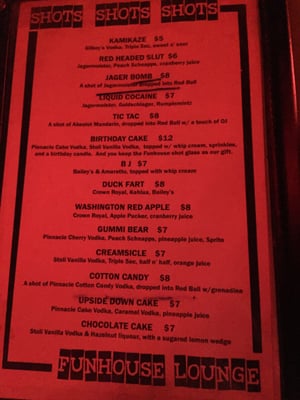 Menu photo 2 Funhouse Lounge Portland, OR Menu photo 2 Funhouse Lounge Portland, OR