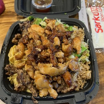 Sarku Japan - Beef Teriyaki & Chicken Teriyaki Over Soba & Fried Rice - Sushi Bars Near Me - Santa Clara, California Sarku Japan - Beef Teriyaki & Chicken Teriyaki Over Soba & Fried Rice - Sushi Bars Near Me - Santa Clara, California