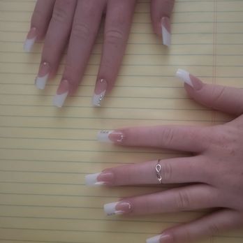 Moschino Nails - Apparently, more curved than usual. - Nail Salons Near Me - Roseville, California Moschino Nails - Apparently, more curved than usual. - Nail Salons Near Me - Roseville, California