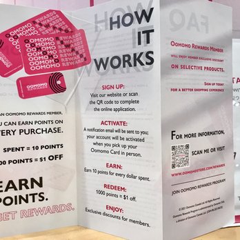 Oomomo - oomomo loyalty program - Discount Store Near Me - Markham, Ontario