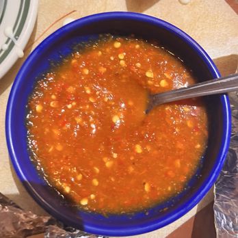 El Vaquero Mexican Restaurant - Extra spicy salsa from the back kitchen - Mexican Near Me - Westerville, Ohio