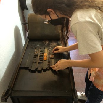 Nova Community Arts - Old tymie century old printing press - Art Classes Near Me - Los Angeles, California Nova Community Arts - Old tymie century old printing press - Art Classes Near Me - Los Angeles, California