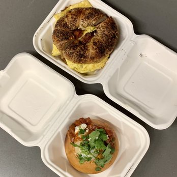 Edith’s Sandwich Counter - BEC & L and shakshuka morning bun - Bakeries Near Me - Brooklyn, New York