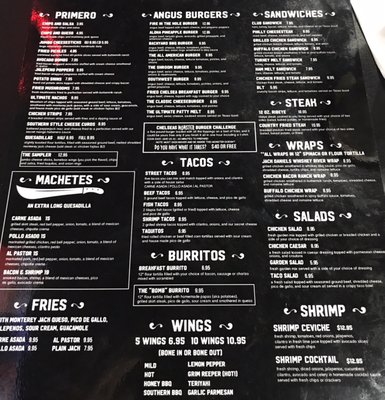 Menu photo 2 Chelsea's Burgers N' Brew Abilene, TX Menu photo 2 Chelsea's Burgers N' Brew Abilene, TX