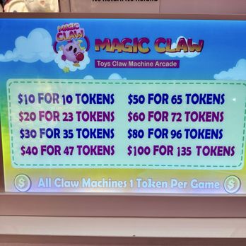 Magic Claw - Token price - Toy Stores Near Me - Las Vegas, Nevada Magic Claw - Token price - Toy Stores Near Me - Las Vegas, Nevada