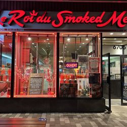 Le Roi du Smoked Meat - Le Restaurant la nuit