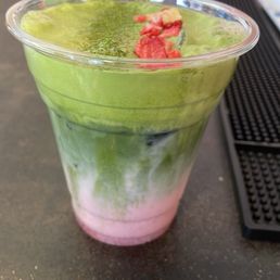 Strawberry matcha Strawberry matcha