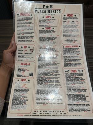 Menu photo 1 Mexico Restaurant Huntingtown, MD Menu photo 1 Mexico Restaurant Huntingtown, MD