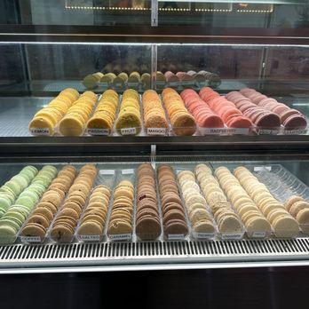 Praline Bakery - Macaron display. - Bakeries Near Me - Washington, DC, District of Columbia