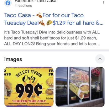 Taco Casa - Mexican Near Me - Saginaw, Texas