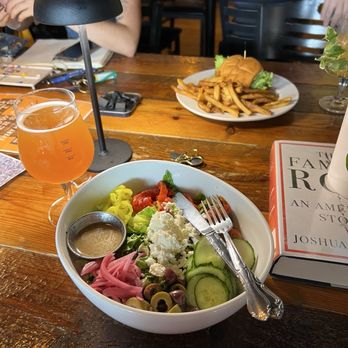 Beer Study - Greco Romaine salad - Beer Bar Near Me - Durham, North Carolina