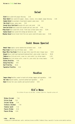 Menu photo 5 Sushi House Broken Arrow, OK Menu photo 5 Sushi House Broken Arrow, OK