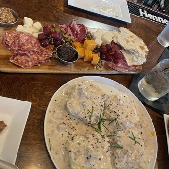 The Spring on Main - Salumi and cheese board & biscuit and gravy! - New American Near Me - Eureka Springs, Arkansas The Spring on Main - Salumi and cheese board & biscuit and gravy! - New American Near Me - Eureka Springs, Arkansas