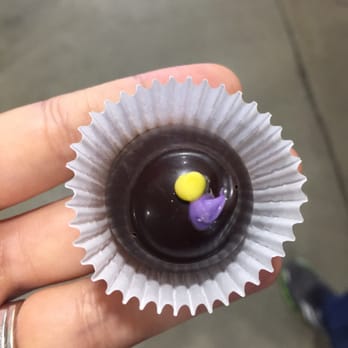 Forrat's Chocolates - Dark salted caramel truffle - Chocolatiers & Shops Near Me - London, Ontario Forrat's Chocolates - Dark salted caramel truffle - Chocolatiers & Shops Near Me - London, Ontario