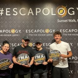 Escapology - Big Winners!!!