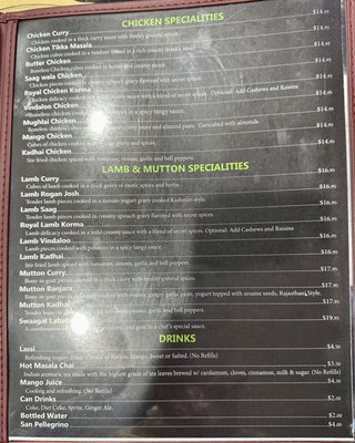 Menu photo 2 Swaagat Indian Cuisine Glenshaw, PA Menu photo 2 Swaagat Indian Cuisine Glenshaw, PA
