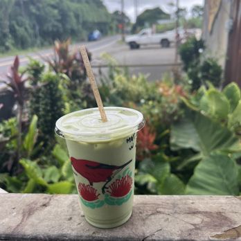 Kaya's - Medium Iced matcha latte - Coffee & Tea Near Me - Kealakekua, Hawaii Kaya's - Medium Iced matcha latte - Coffee & Tea Near Me - Kealakekua, Hawaii