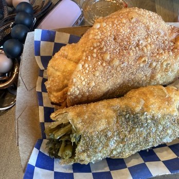 Whip My Soul - Collard Green Egg Rolls - Southern Near Me - Austin, Texas Whip My Soul - Collard Green Egg Rolls - Southern Near Me - Austin, Texas