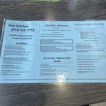 Viet Kitchen - Vietnamese Near Me - Tampa, Florida