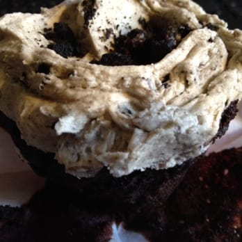Baked & Wired - Oreo cookie vegan cupcake- side view - Bakeries Near Me - Washington, DC, District of Columbia