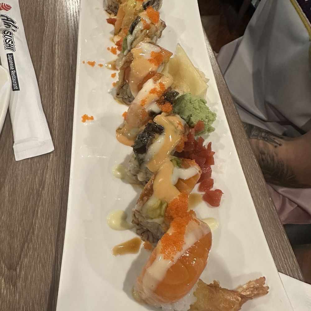 Ahi Sushi - The Lion King roll - Sushi Bars Near Me - Bakersfield, California