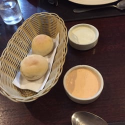 Perú Fusión - Bread with sauces