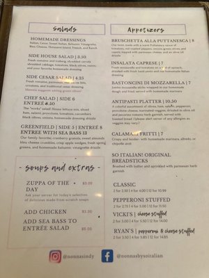 Menu photo 6 Nonna's By So Italian Plainfield, IN Menu photo 6 Nonna's By So Italian Plainfield, IN