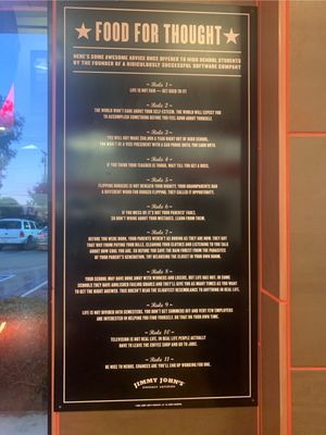 Menu photo 2 Jimmy John's Lakewood, CA