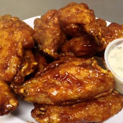Saucy Chicken Wings.