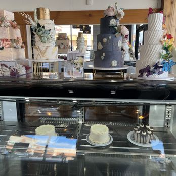 Fresh Bakery - War inspiration, case along with cakes that are available. Normally there are slices at the bottom for purchase. - Bakeries Near Me - Owings Mills, Maryland Fresh Bakery - War inspiration, case along with cakes that are available. Normally there are slices at the bottom for purchase. - Bakeries Near Me - Owings Mills, Maryland