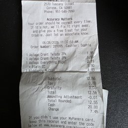 Details of purchase