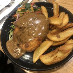 River Arms Hotel - Chicken schnitzel