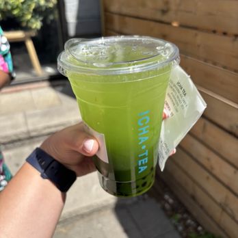 Icha Tea - Jade breeze with tapioca - Coffee & Tea Near Me - Toronto, Ontario