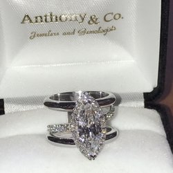 Anthony & Co Jewelers - We turned this customer's traditional engagement diamond ring into something even more extraordinary. Handmade by our jeweler Anthony.