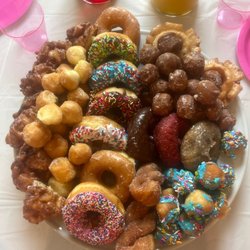 The Donut Shoppe - Great variety for a donut charcuterie board