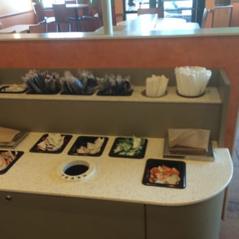 Taco Bell - Sauce station. - Fast Food Near Me - Waupun, Wisconsin