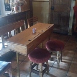 Michael Warde - School desk in a pub just coz