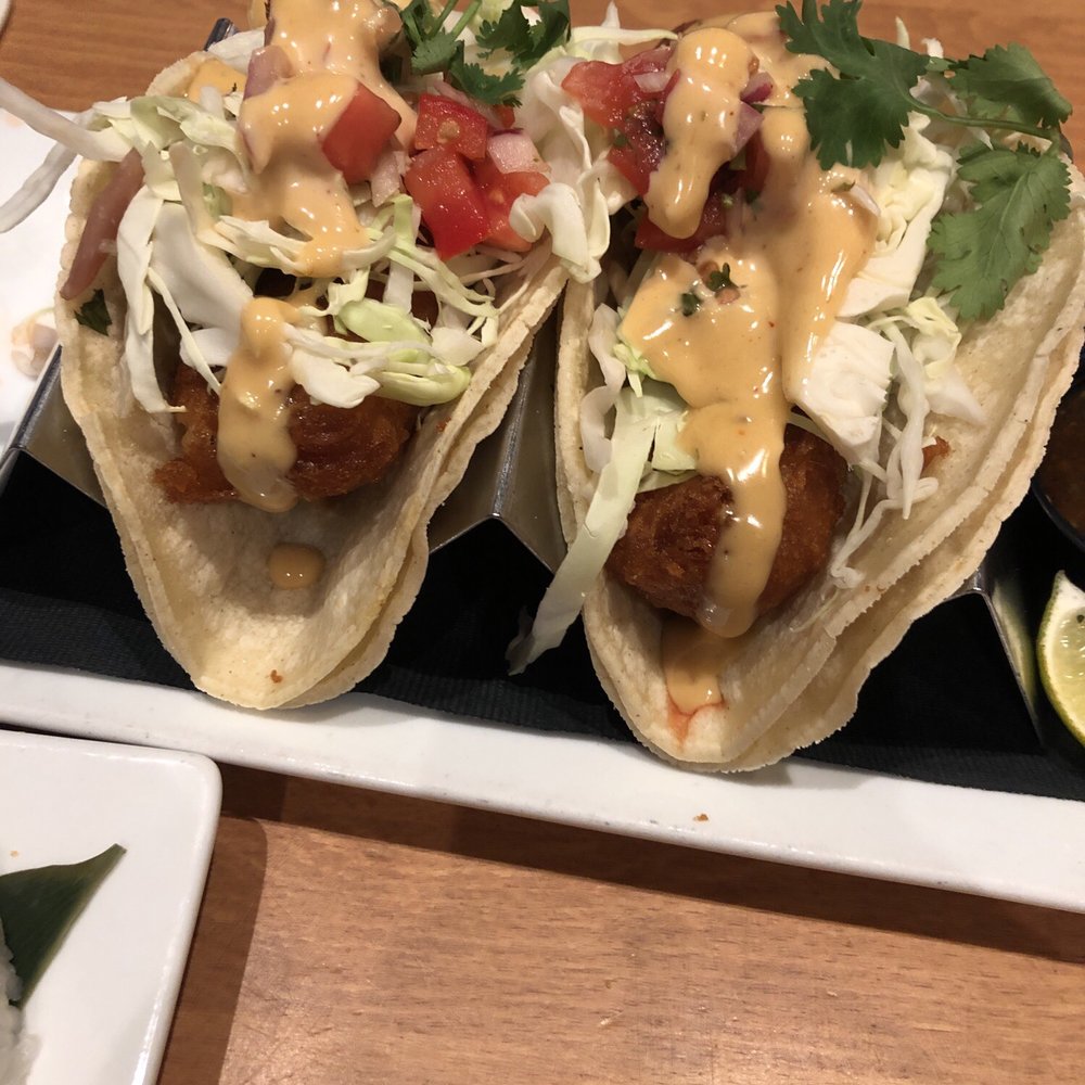 MB Grille - Mahi-Mahi battered tacos - New American Near Me - Simi Valley, California MB Grille - Mahi-Mahi battered tacos - New American Near Me - Simi Valley, California