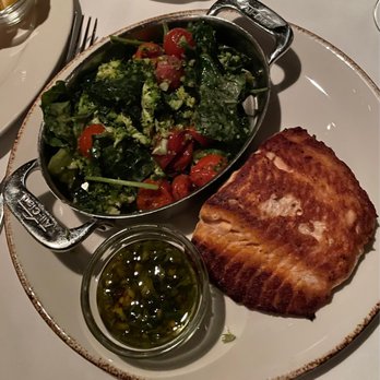 Del Frisco's Double Eagle Steakhouse - Pan Roasted Salmon - Steakhouses Near Me - Denver, Colorado Del Frisco's Double Eagle Steakhouse - Pan Roasted Salmon - Steakhouses Near Me - Denver, Colorado